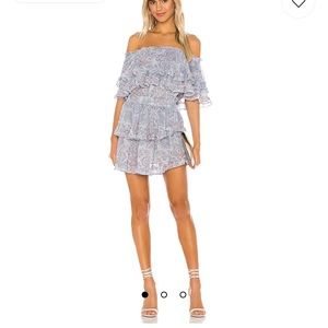 MISA Los Angeles Kailey Dress in washed tile